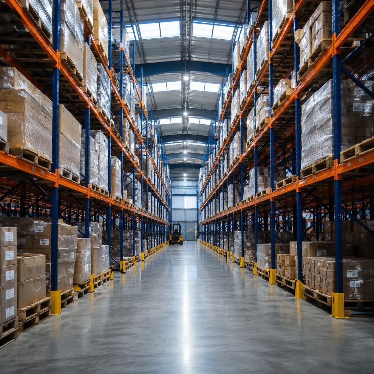 Pallet racking inside Joe McGovern Transport Co. Cavan warehouse cost per pallet per week